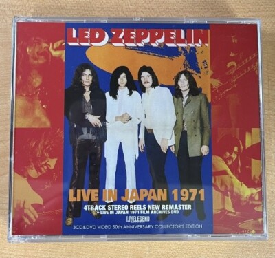 LED ZEPPELIN / LIVE IN JAPAN 1971 (3CD+1DVD) | eBay LED ZEPPELIN / LIVE IN JAPAN 1971 (3CD+1DVD) | eBay