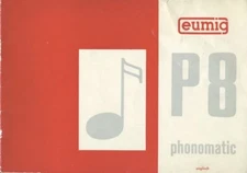 Eumig P 8 Phonomatic Projector Instruction Manual English Original