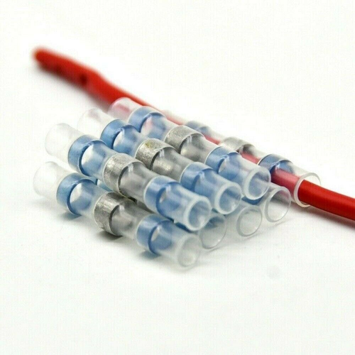 Heat Shrink Wire Connectors 10-26 Gauge Solder Seal Electric Butt Terminals - Picture 4 of 19