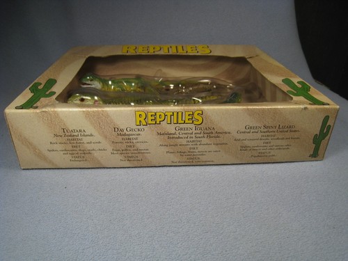 NIB. 1996 Reptiles Adica Pongo INC. Set of 4 Lizards - Picture 5 of 12