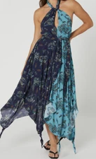 NWT TIGERLILY LADIES OLIVIA MAXI DRESS SIZE AU 12 RRP $299