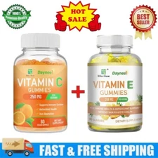 1 bottle of vitamin C energy gummies+1 bottle of vitamin E powerful gummies