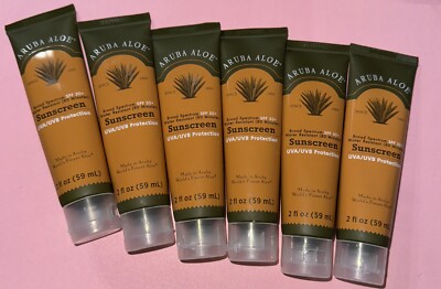 Aruba Aloe Sunscreen 2 FL OZ-New, Sealed, EXP. 10/2022 Lot Of 12