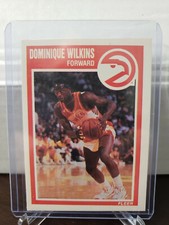 1989/90 FLEER BASKETBALL #7 DOMINIQUE WILKENS