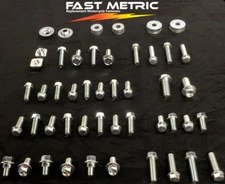 SUZUKI Body bolt kit 64pc DRZ 110 125 200 250 400 650 plastics fenders dirtbike