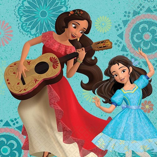 ELENA OF AVALOR SMALL NAPKINS (16) ~ Birthday Party Supplies Paper Dessert Cake - 第 1/1 張圖片