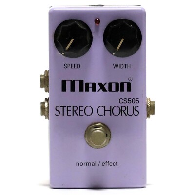 Maxon CS505 STEREO CHORUS (Neuauflage) Hergestellt in Japan Effektpedal für G...