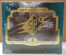 1996 UPPER DECK SPX MLB BASEBALL HOBBY BOX GRIFFEY JETER PIAZZA AUTO? NEW