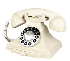 Audio Guestbook - Vintage phone guestbook for Weddings and Receptions - Beige