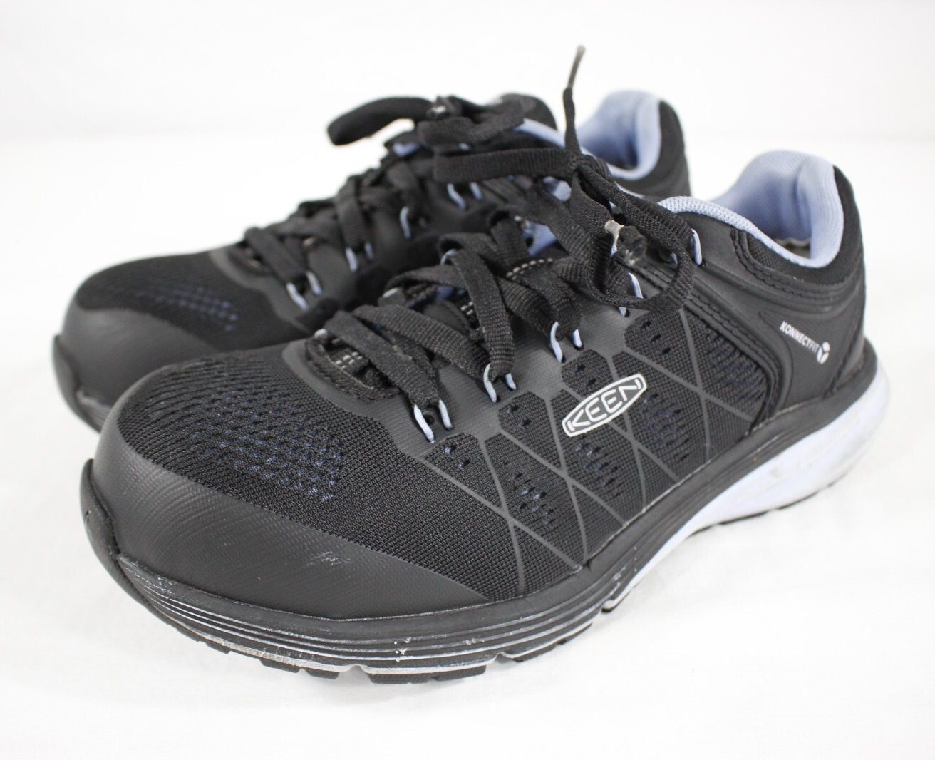 Scarpe Keen Utility Donna 8.5 Vista Energy EH Sicurezza Punta Carbonio Nero Lavanda