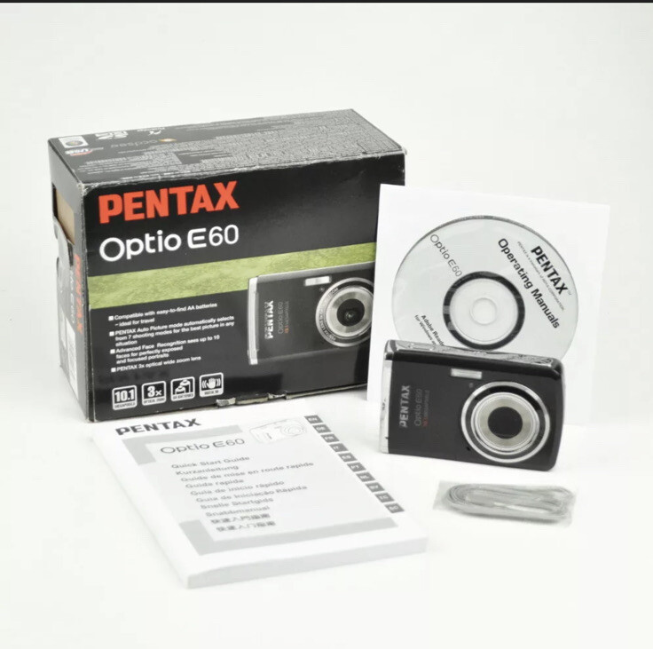 PENTAX Optio E60 コンパクトデジタルカメラ デジカメ(I59) ペンタックス、初心者向けデジカメ「Optio E60」 - 価格.com
