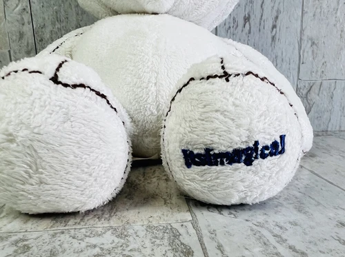 ItsImagical Plush Mouse 11" White RARE Stuffed Animal - 第 7/9 張圖片