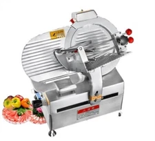 220V 12 Inch Brand New Full Automatic Meat Cutter Slicer Slicing Machine Mutt um