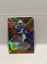 2021 Panini JOSH PALMER Luminous Endorsements Rookie Auto /25 Orange Bills