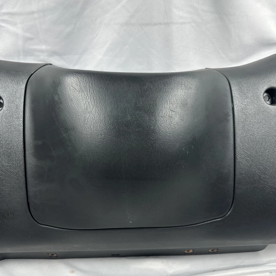 1998-2004 Chevy S10 Blazer Knee Bolster Lower Dash Trim Panel OEM Graphite Gray - Image 3 of 4