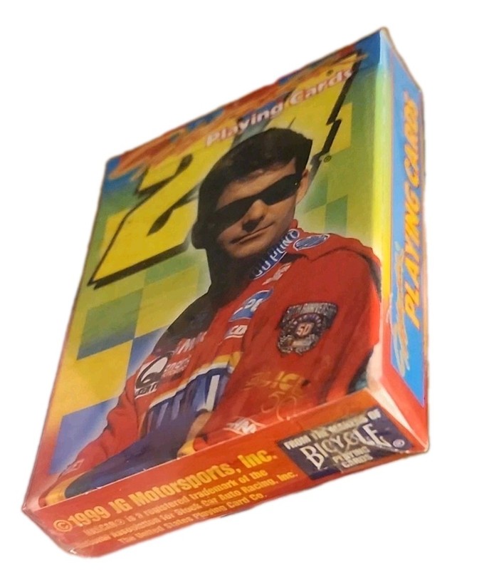 Bicycle NASCAR #24 Jeff Gordon Playing Cards Sealed Deck 1999