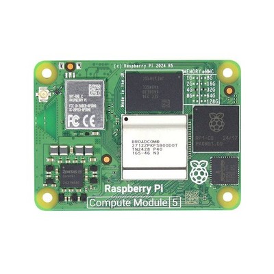 Compute Module 5 BT5.0 4-Core 64Bit Core Board for Raspberry Pi 16GB RAM w/WiFi