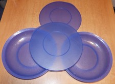 Tupper 2x gr. Teller Schüssel + Deckel Junge Welle 1000ml  Ersatz Deckel ET blau