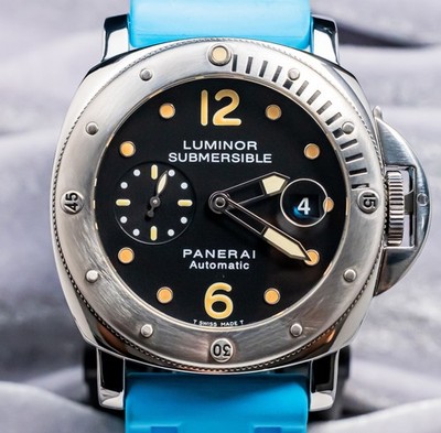 Panerai 24 Luminor Submersible 44mm Acciaio Date PAM00024 PAM24 PAM