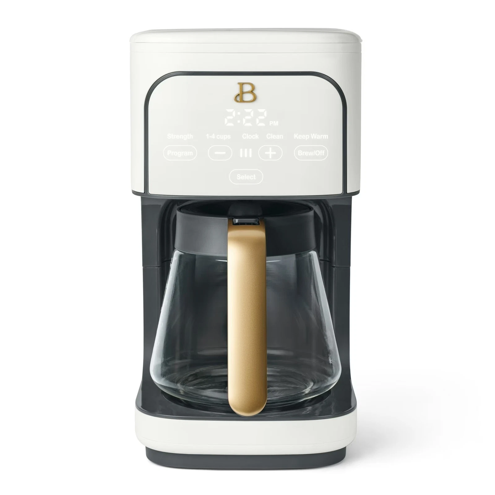 Beautiful 12 cup Programmable Coffee Maker, 1200W, 19844