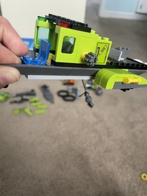 LEGO CITY: Volcano Supply Helicopter (60123) INCOMPLETE/ for parts 