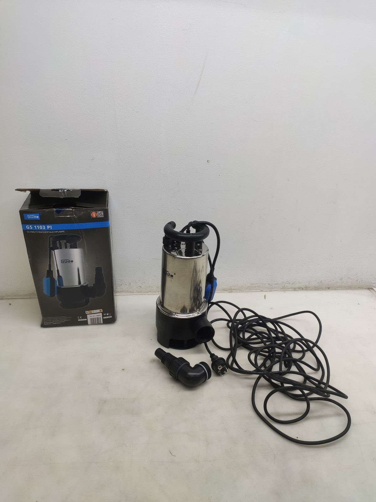 Bomba de aguas sucias Güde GS 1103 PI 230V 1100W 20000L/h (946390)