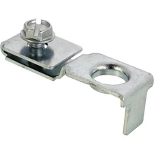 -Line MP6640 Bi-Fold Door Top or Bottom Pivot Bracket, Fits 3/8 In. Pin, Stee...