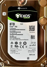 Seagate EXOS Enterprise 7E8 8TB Internal HDD SATA 3, 3.5'' (ST8000NM0055)