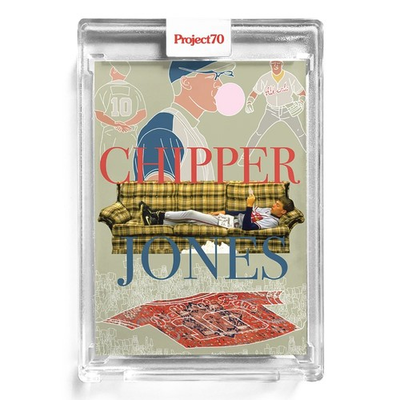 #ad #ad Topps PROJECT 70 CHIPPER JONES by Oldmanalan card 86 IN HAND $14.00