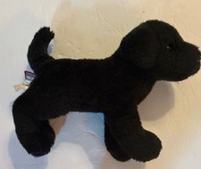 Douglas The Cuddle Toy 10" Black Labrador Dog Puppy Lab