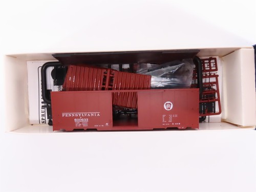 HO Scale Branchline Blueprint Kit #1608 PRR Pennsylvania 40' Box Car #600633 - Picture 2 of 5