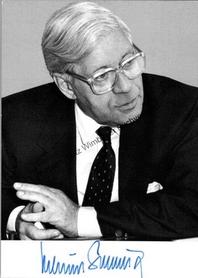 Autogramm Helmut Schmidt Bundeskanzler /// Autogramm Autograph signiert signed s