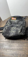 Tactical Baby Gear Daypack 3.0 Diaper Backpack Black Camo TBG w/ Mat