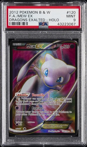 Mew-EX graded PSA 9 for sale on eBay