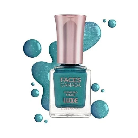 FACES CANADA Ultime Pro Splash Luxe Nail Enamel - Tourmaline (L32), 12ml | Gloss