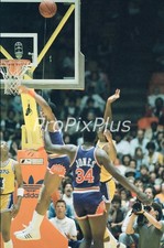 4/28/1985 Lakers NBA Playoffs Magic Johnson 35 mm Neg & 4x6 Print
