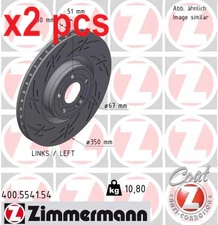 X2 PCS BRAKE DISC 400.5541.54