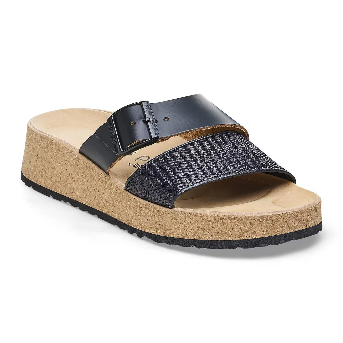 Birkenstock Papillio Almina French Piping Black Sandals Women’s – 1026889