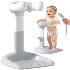 Upgraded Baby Shower Stand W/ Anti-Pinch Silicone Anti-Slip Base Adjustable