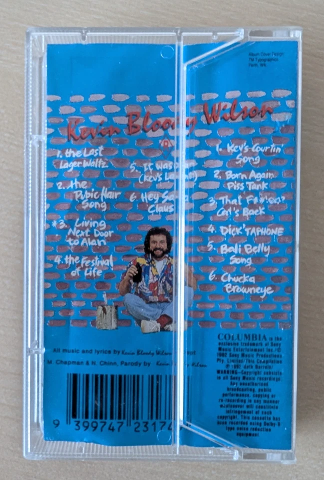 The Worst Of Kevin Bloody Wilson Audio Cassette Tape Greatest Hits - Image 2 of 4