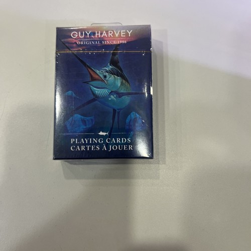 Due mazzi di carte da gioco Guy Harvey Fish/Wildlife nuove �� - Foto 2 di 7