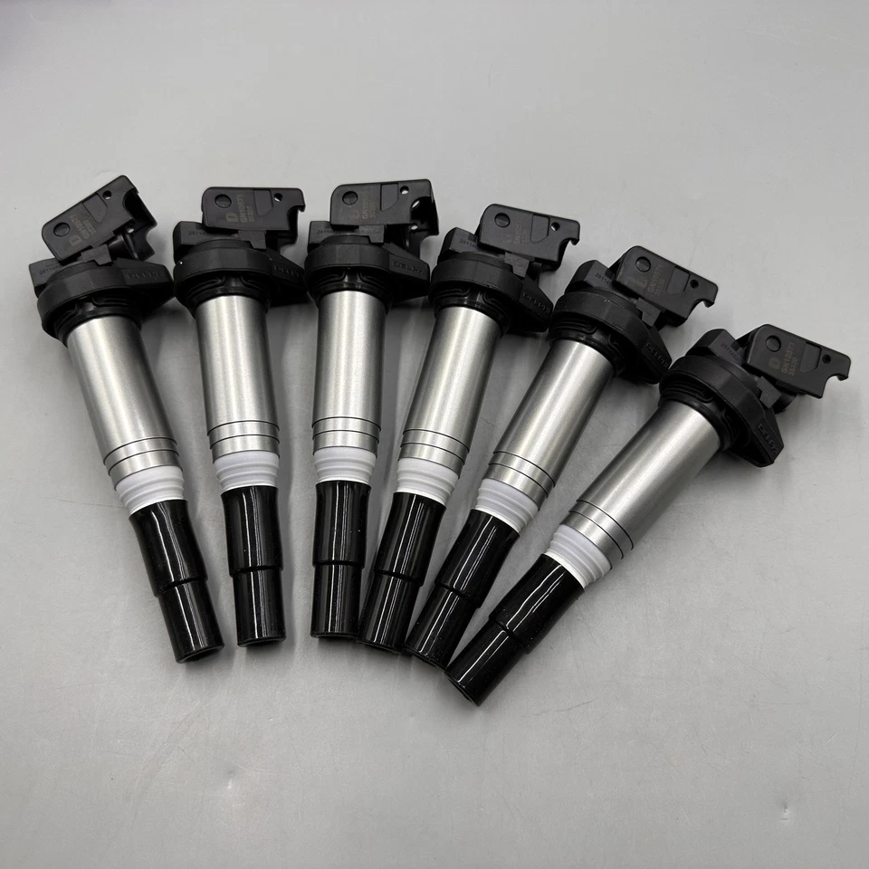 6PCS Delphi Ignition Coil Fit For BMW 328i650i 550i M6 750i 12138616153 GN10571 Foto 3 de 4