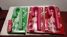 Group of 3 Avon Candy Cane Shaped Soaps - NIP