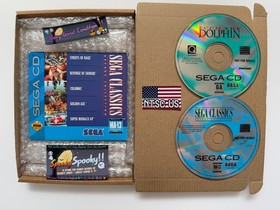 Sega Classics Arcade Collection & Ecco the Dolphin Sega CD - NTSC-U/C USA VGC