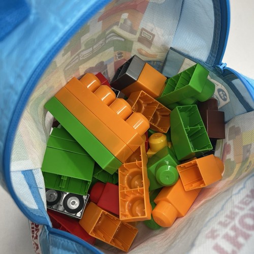 Thomas The Tank Engine & Friends Mega bloks Large Storage Bag Brick Bundle Train - Picture 3 of 3