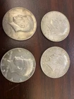 (4) 1965 Kennedy Halves