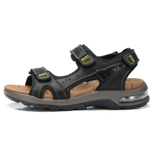 Sandalias deportivas de playa con correa ajustable para hombre para caminar senderismo zapatos talla grande  - Imagen 2 de 15