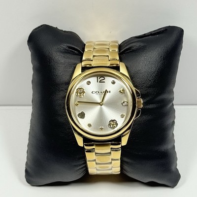 Coach Greyson Accessories Silver Dial 14504022 Women's Watch | eBay