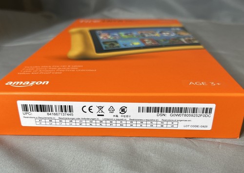 Amazon Fire HD 8 Kids Edition (8th Generation) 32 GB, Wi-Fi, 8 in - Blue - Picture 2 of 4