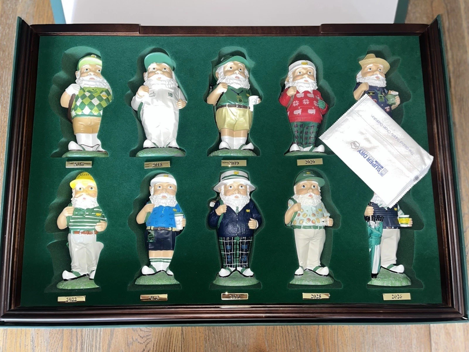 2026 Masters Mini Gnome Box Set 10th Anniversary from Berckmans Place